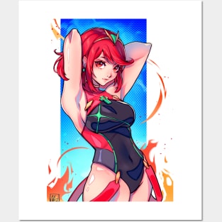 Swimsuit Pyra Posters and Art